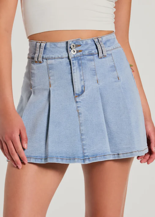 Denim skirt